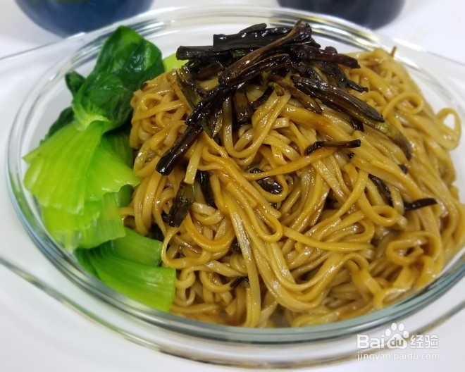 香辣榨菜肉丝面