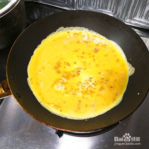 菜脯煎蛋的做法