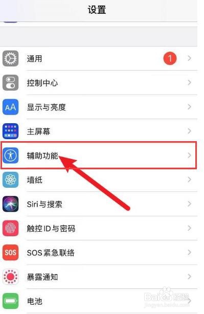 苹果设置来电闪光灯在哪里