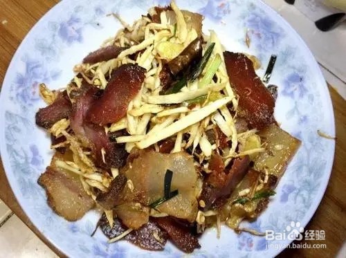 笋丝炒腊肉
