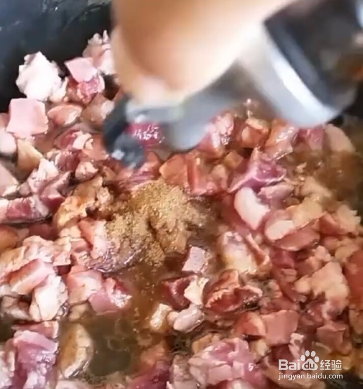 豆角焖饭的做法