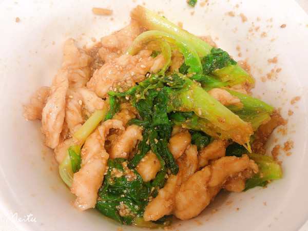 凉拌生菜鸡胸肉