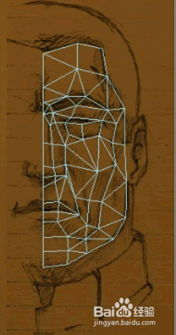 3dMax建模一个另类的头像