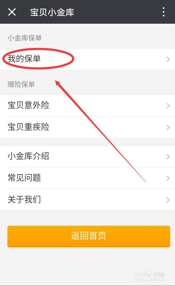 如何下载一生保宝贝小金库的完整电子保单