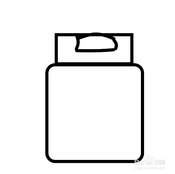 生活用品之床的画法