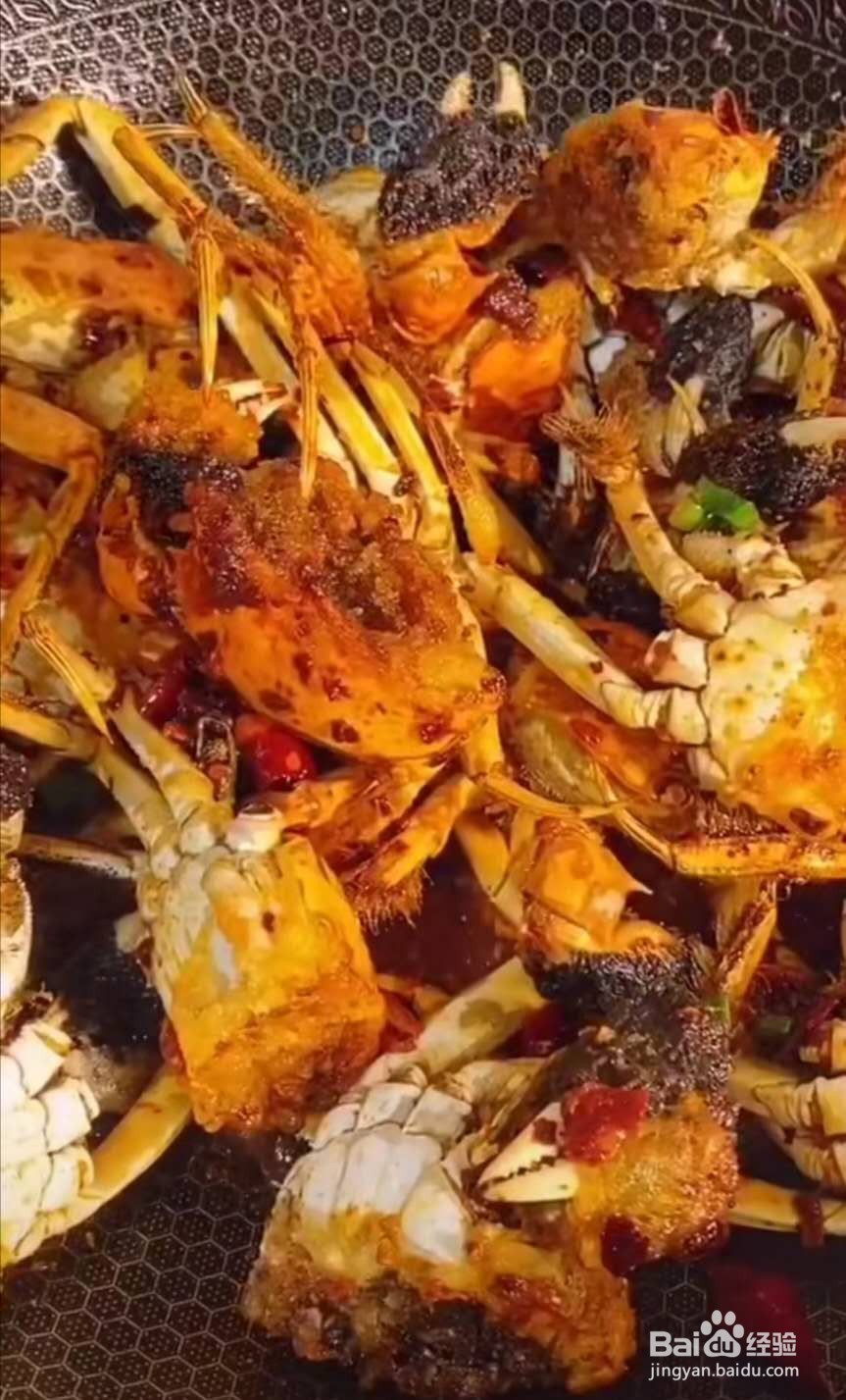 香辣螃蟹的做法