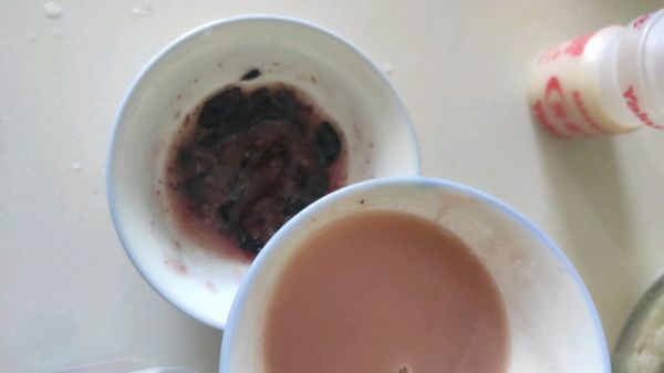 冰镇草莓蓝莓山药