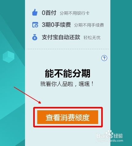 天猫分期购怎么查询消费额度