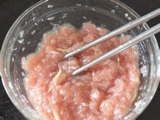 萝卜丝肉末粥