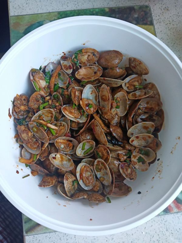 好学好吃的辣炒花蛤