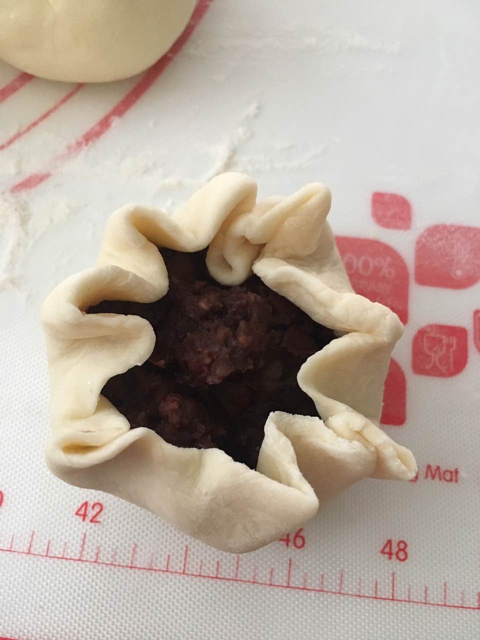 广为人知的豆沙包子