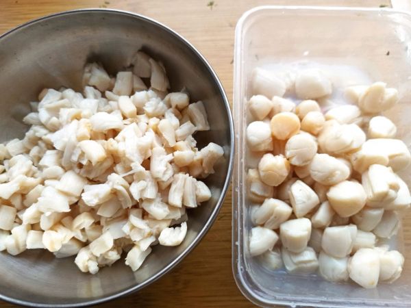 韭菜鲜贝柱肉饺子