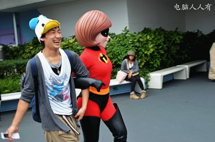 日本见闻：[7]可爱卡通赛明星