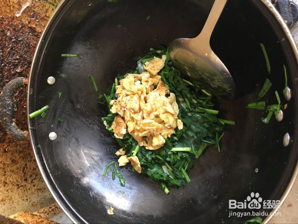 韭菜鸡蛋的做法