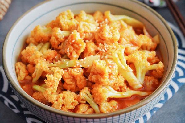 茄汁豆泡花椰菜