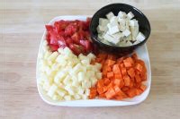 汉中裤带扯面的做饭