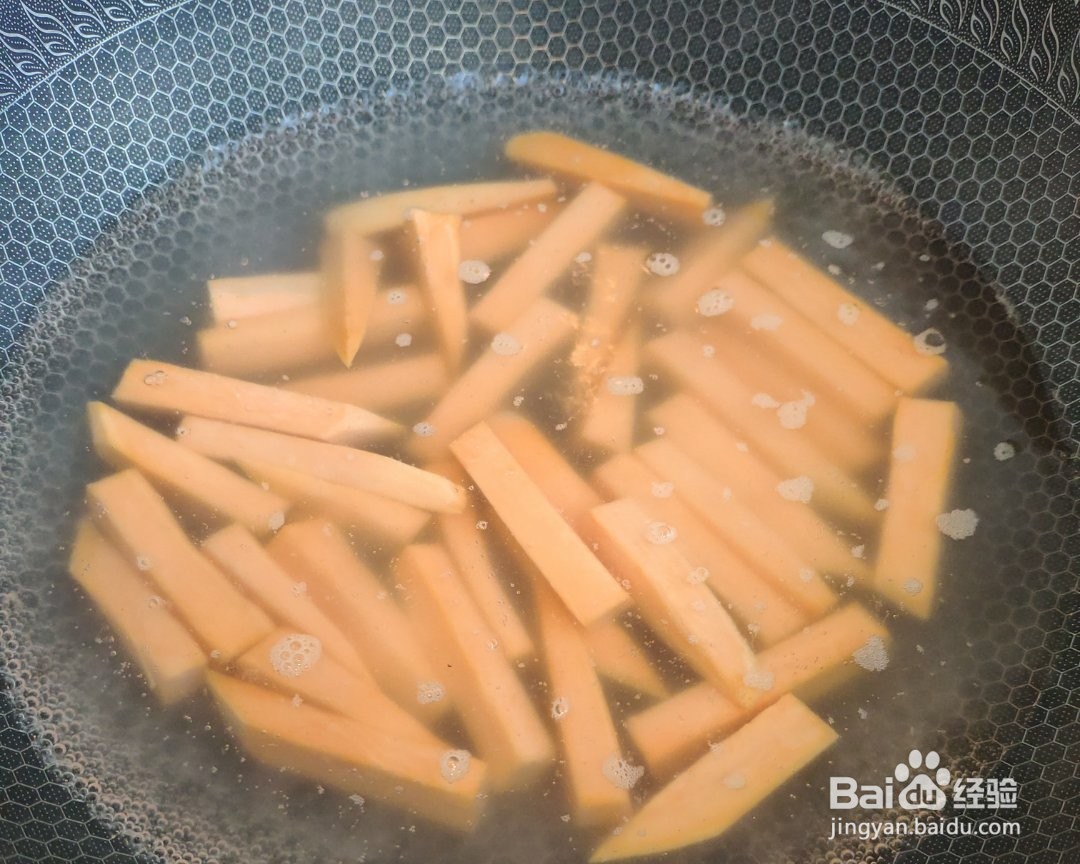 如何制作蛋黄焗地瓜？