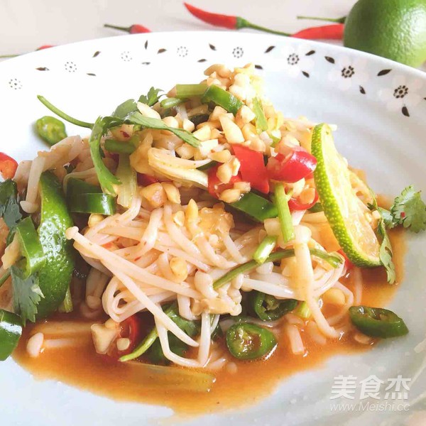 傣味酸辣金针菇