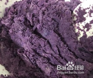 紫薯饼的做法