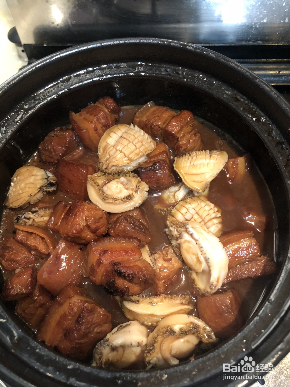 美味鲍鱼红烧肉