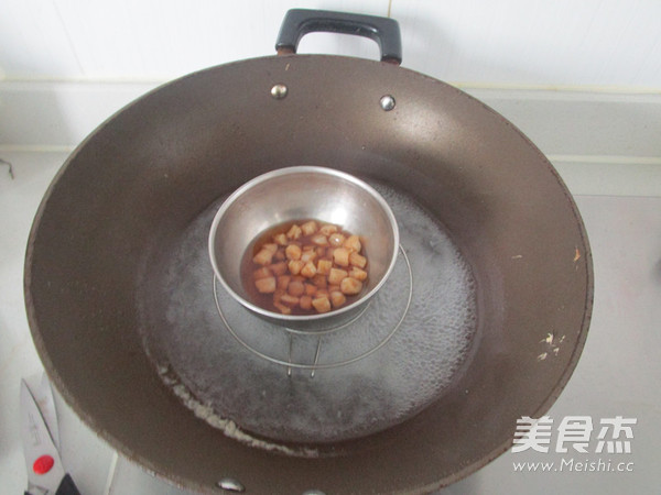 干贝咸蛋黄豆腐