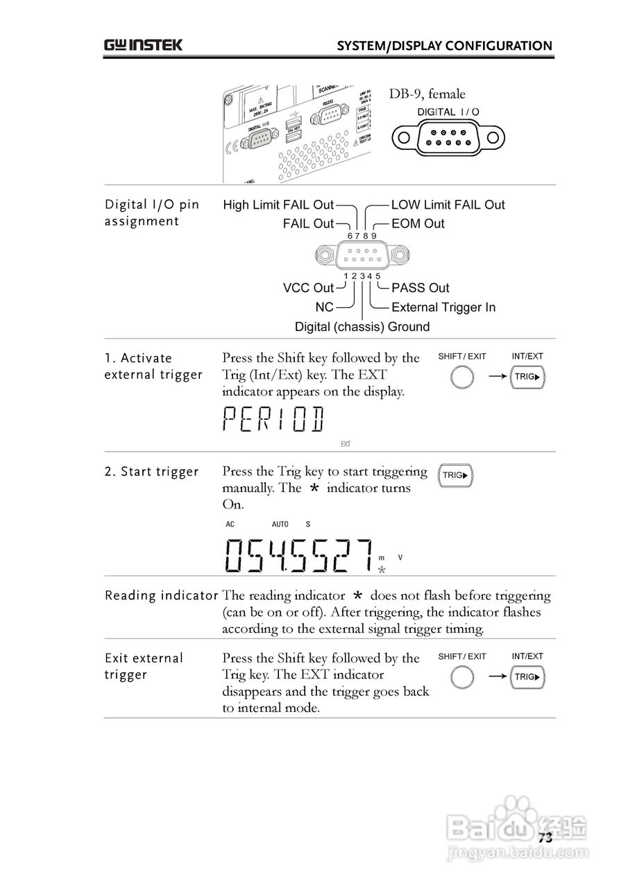 固纬GDM-8261数字万用表使用说明书:[8]