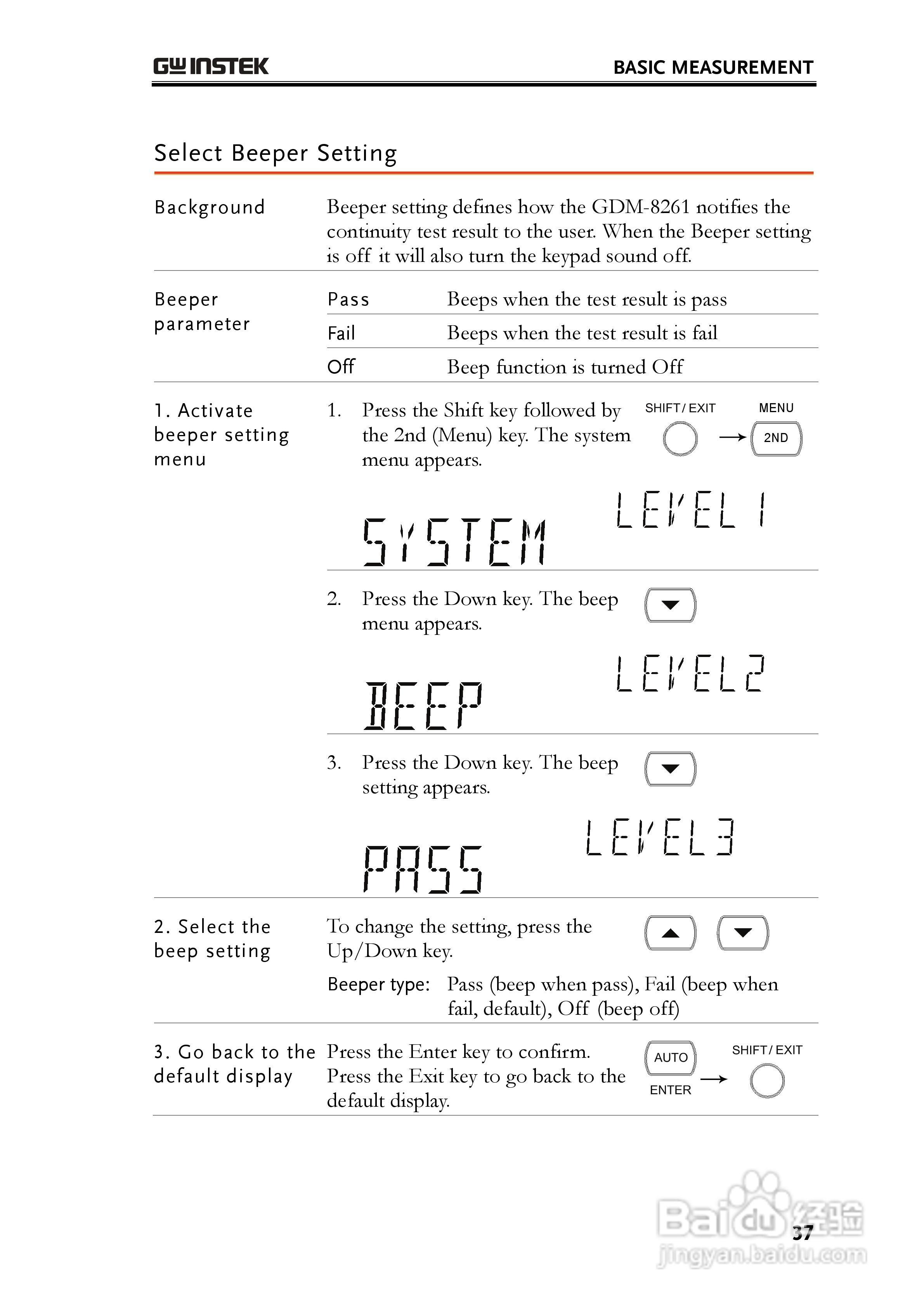 固纬GDM-8261数字万用表使用说明书:[4]