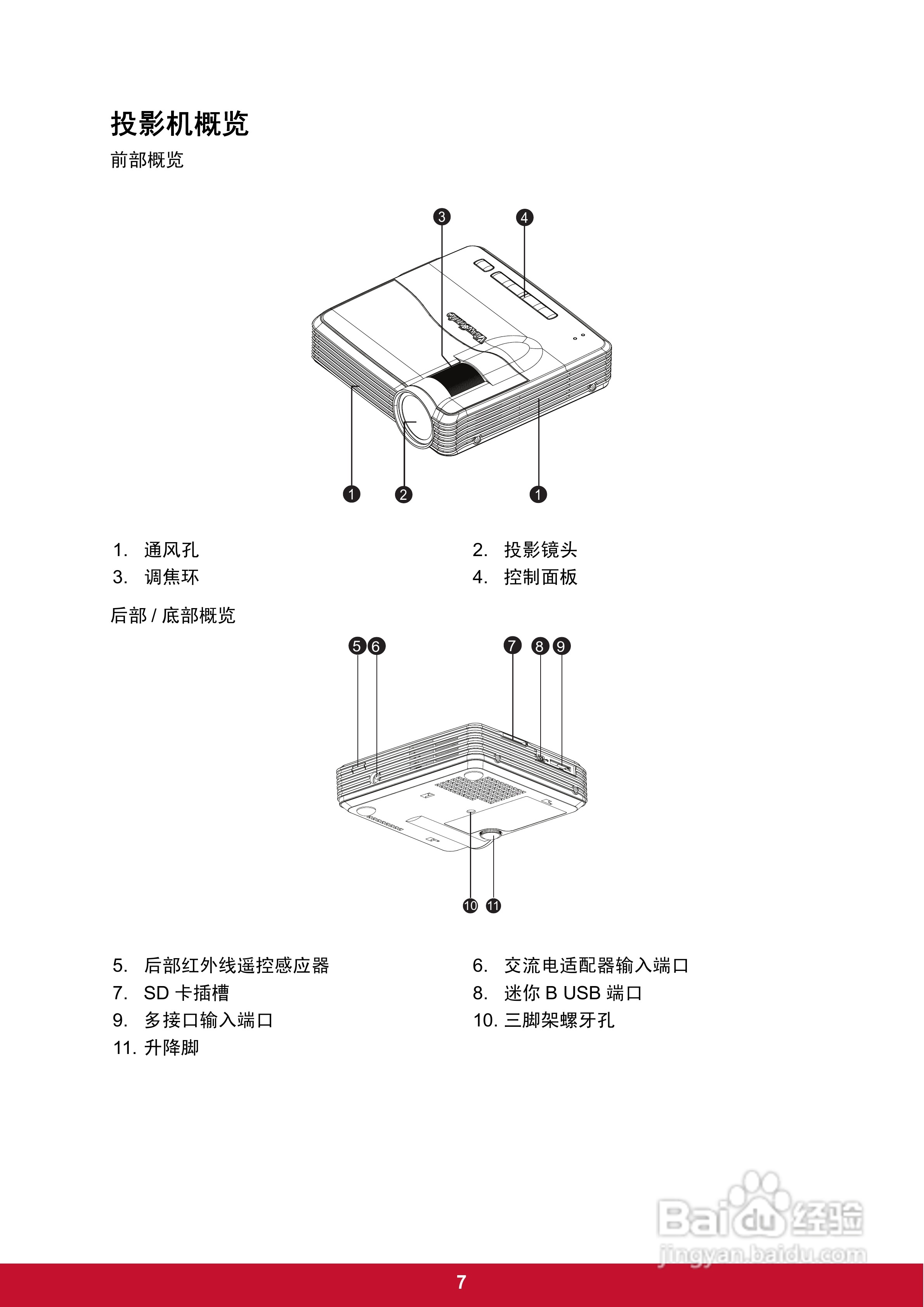 优派PLED-W200投影机使用说明书:[1]