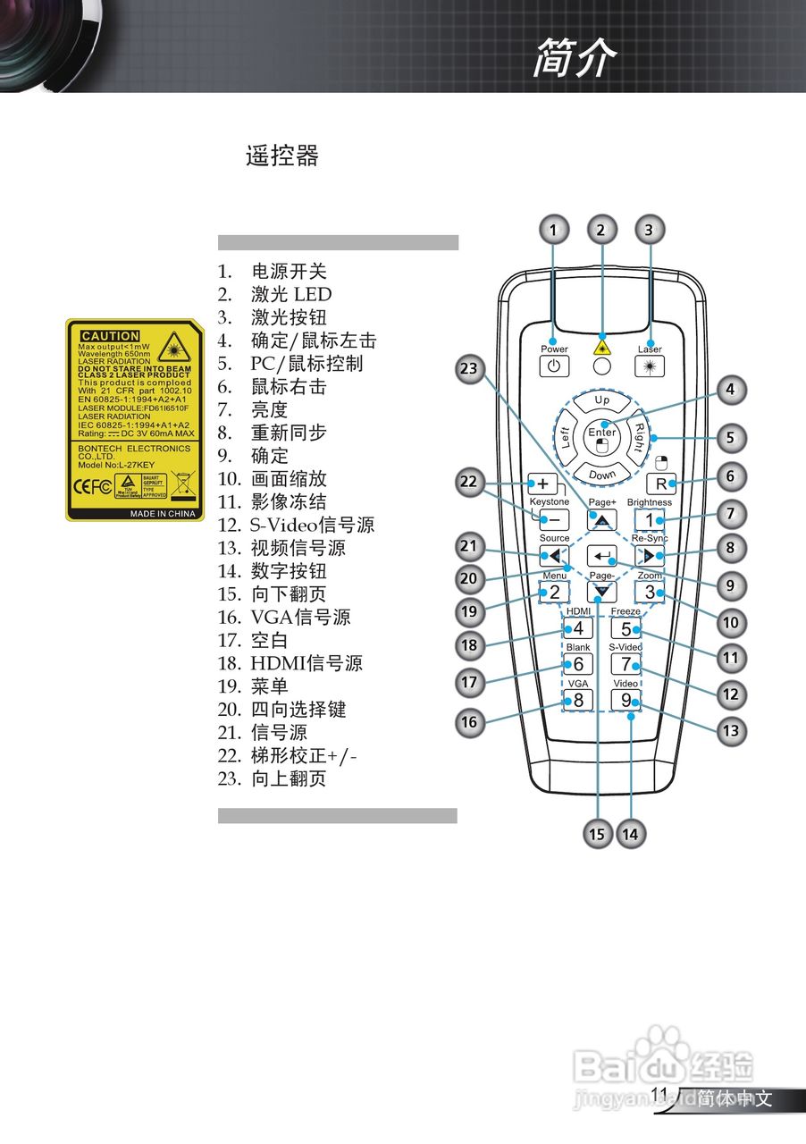 奥图码EW330投影机使用说明书:[2]