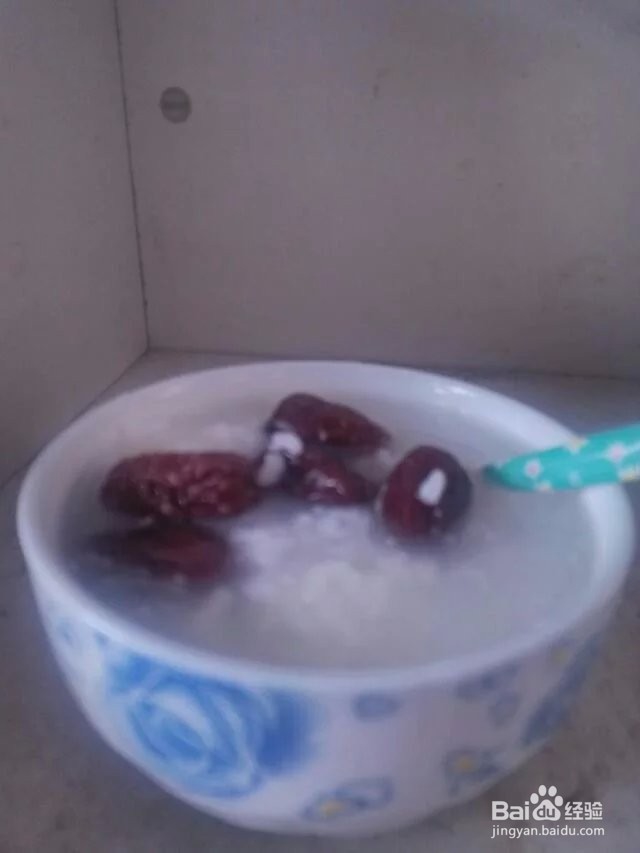 营养美味红 枣 粥