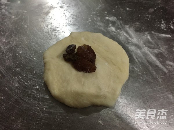 快手皇冠面包 一次发酵