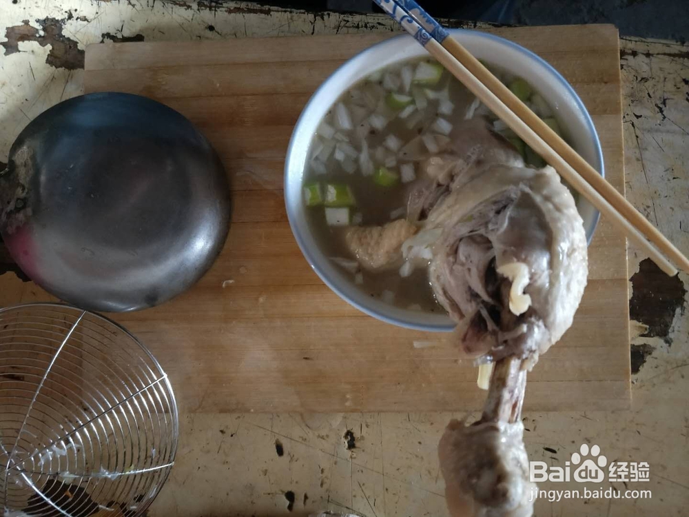 自己在家煮鸡腿喝鸡汤的好吃做法