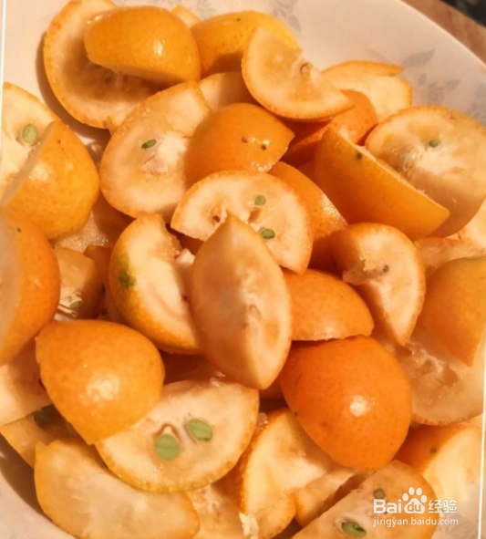 新鲜小金桔怎么泡水