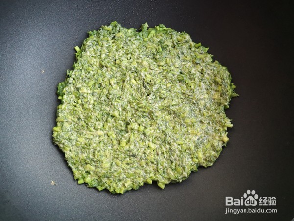 美味茴香鸡蛋饼