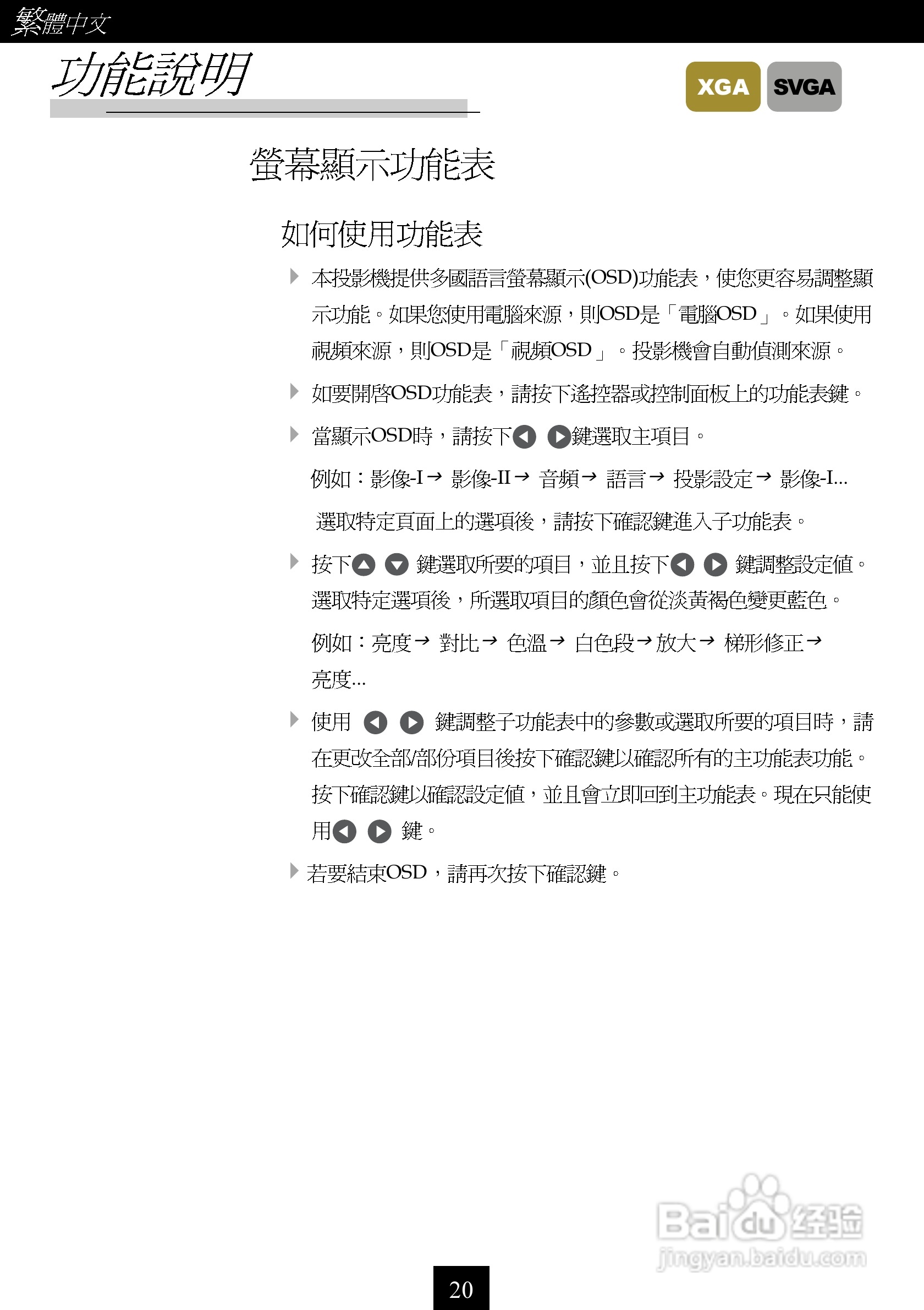 奥图码 H50投影机说明书:[2]