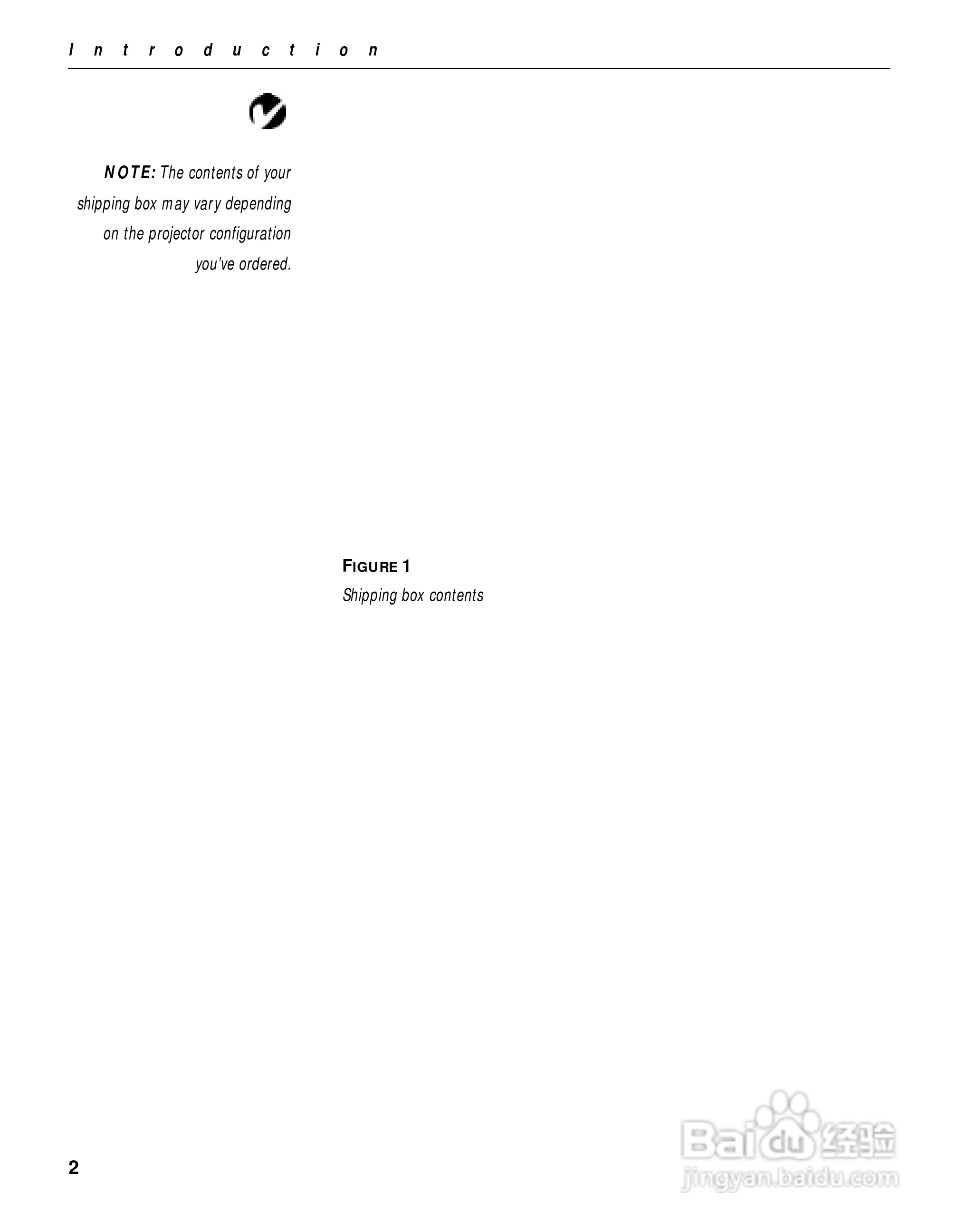 富可视 LP400投影机说明书:[1]