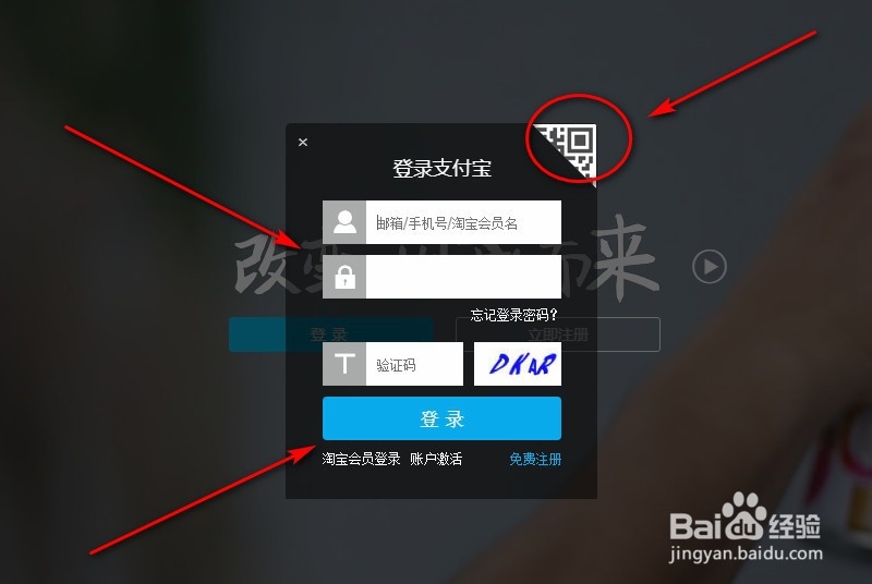 支付宝怎么登录使用