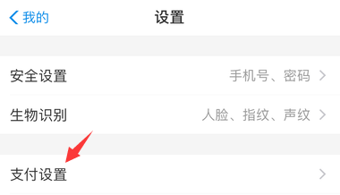支付宝刷脸支付在哪设置开通