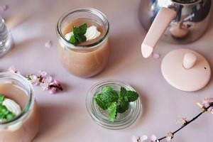 怎么做薄荷伯爵茶冻