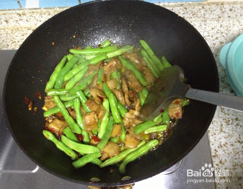 四季豆炒肉的家常做法