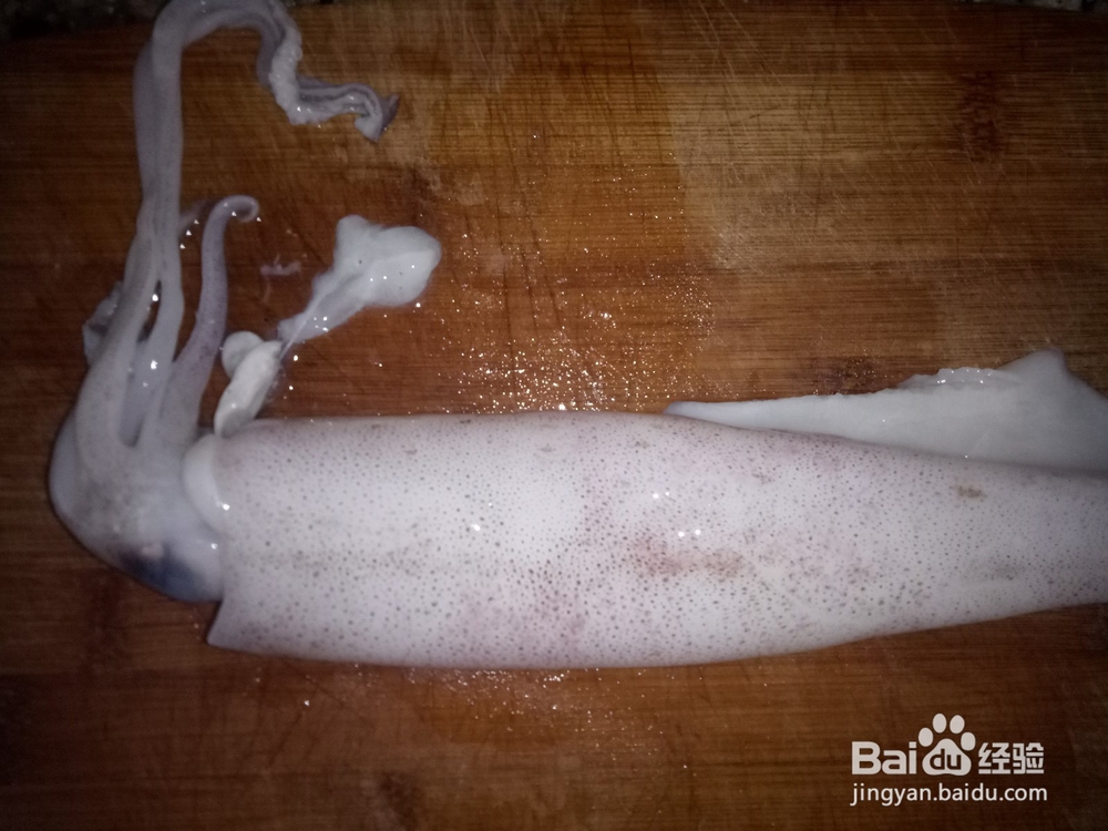 在家制作香辣鱿鱼