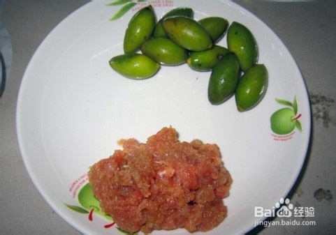 家常菜做法大全有图：[11]橄榄肉末汤做法