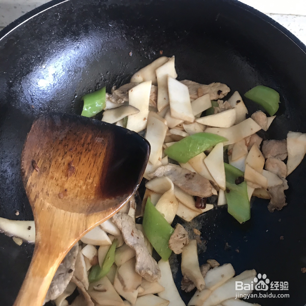 适合新手做的家常杏鲍菇炒肉