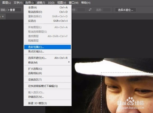 使用ps去除图片部分区域的颜色的技巧