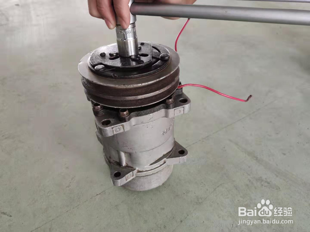 电磁离合器怎么拆装与检测?