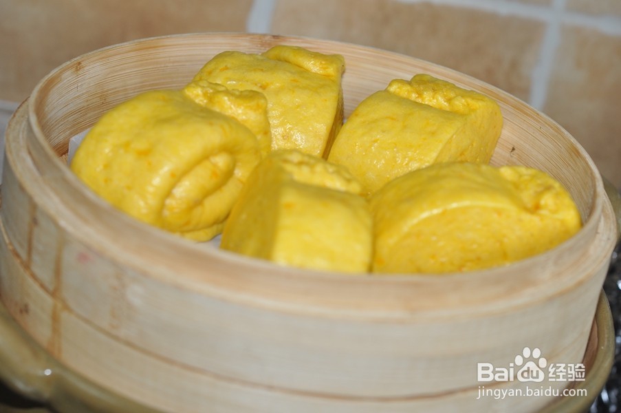 0添加水的南瓜馒头