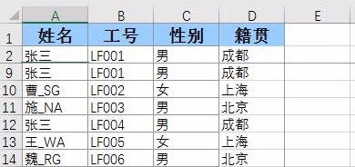 Excel2016如何进行横竖冻结窗口