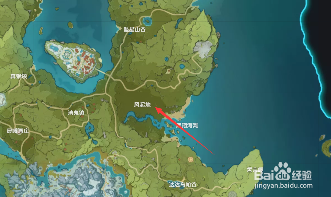 原神风起地七天神像在哪