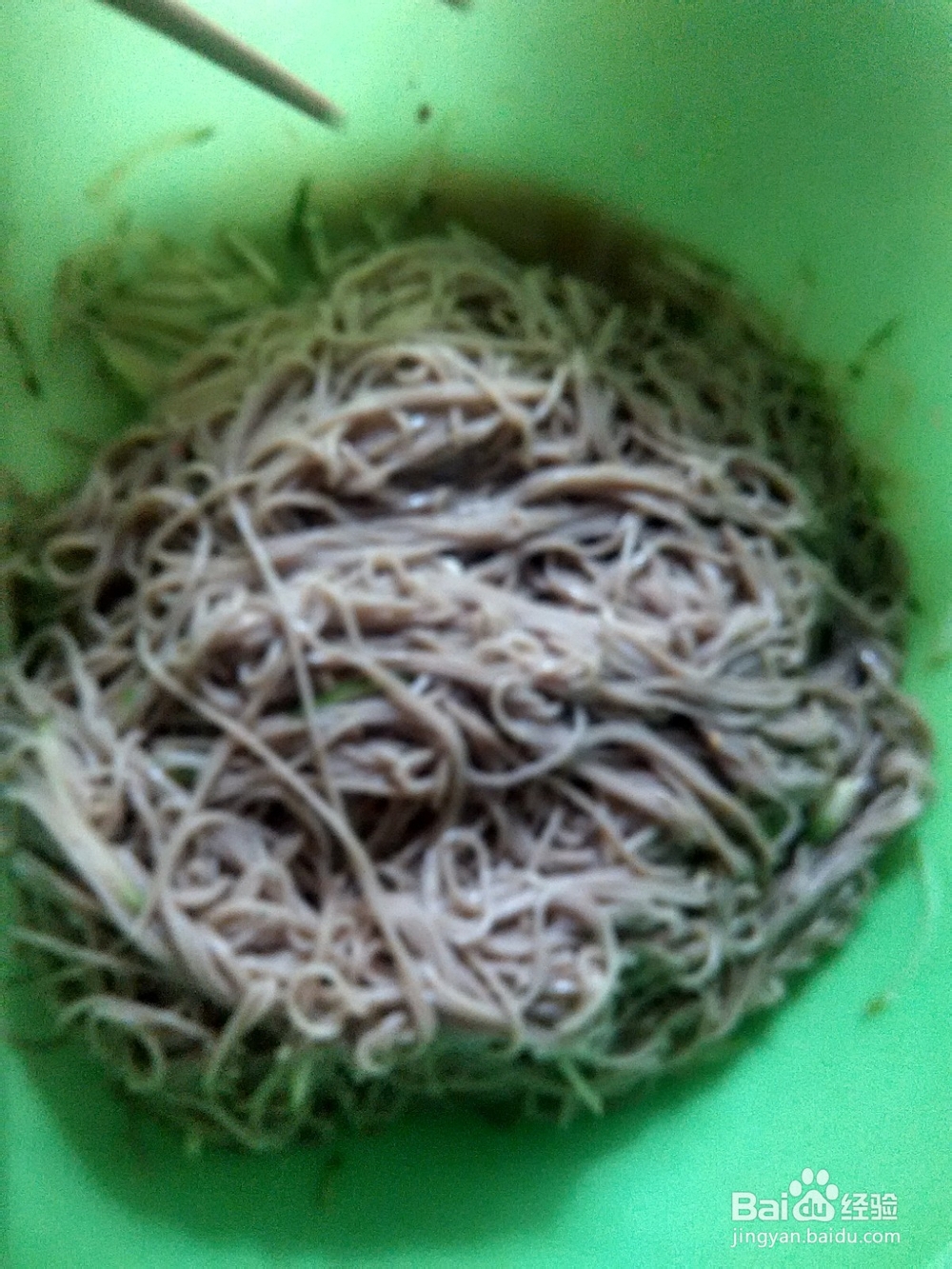 开水泡韩国冷面