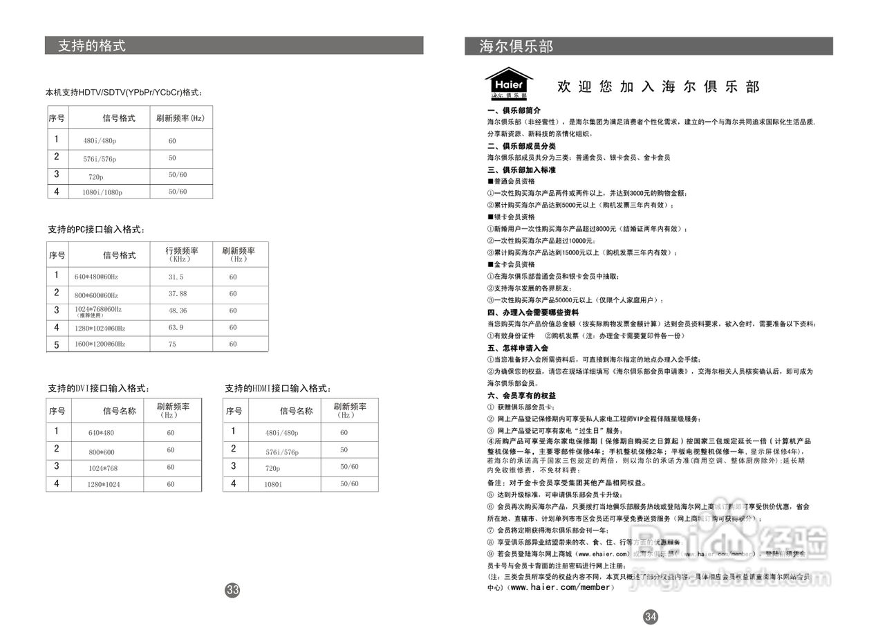 海尔L32K1A液晶彩电使用说明书:[2]